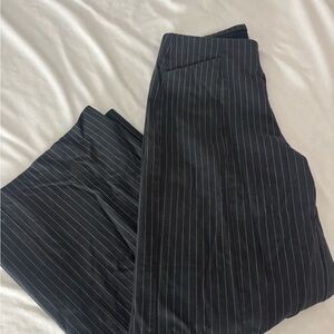 Black Striped Dress Pants